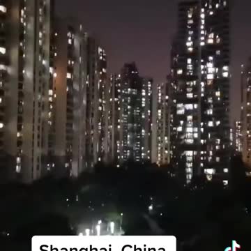 The world Klaus Schwab wants: people of Shanghai screaming out their windows after weeks of lockdown