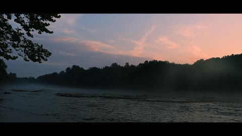 Time-lapse of Island Ford River