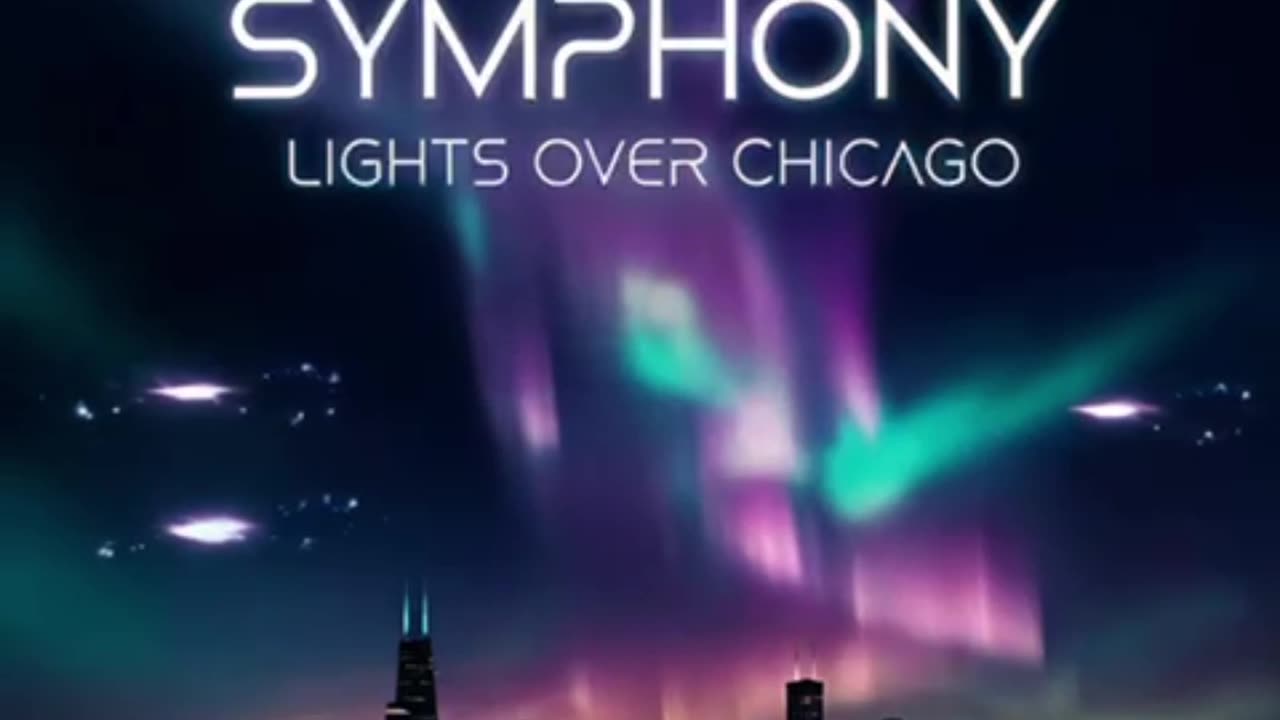 Celestial Symphony: Northern Lights Over Chicago – A Solar Storm's Dance