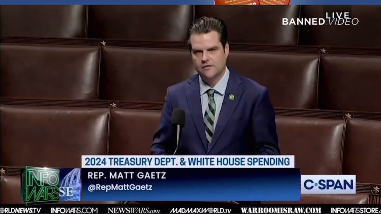 FBI | Matt Gaetz with MIC DROP rebuttal to FBI's request for $300 Million