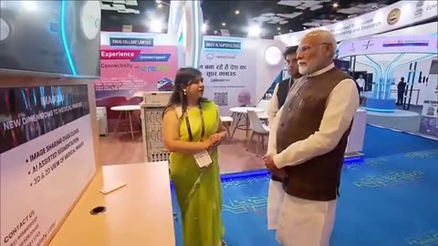 LIVE: PM Modi visits the Exhibition at ITU World Telecommunication Standardization Assembly