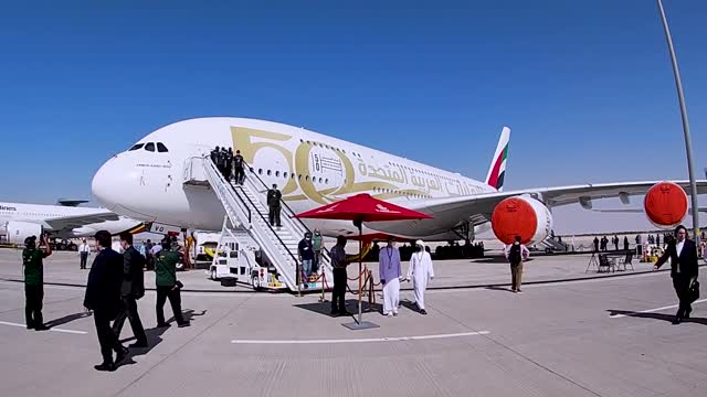 Dubai Airshow 2021 Emirates Airline