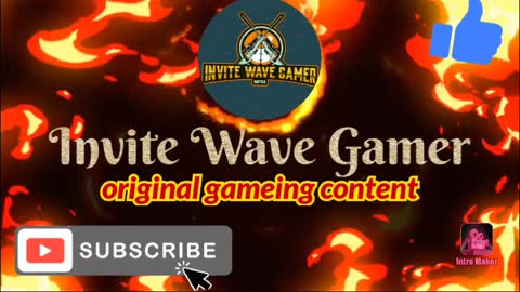 My channel intro #invitewavegamer #intro #foryoupage