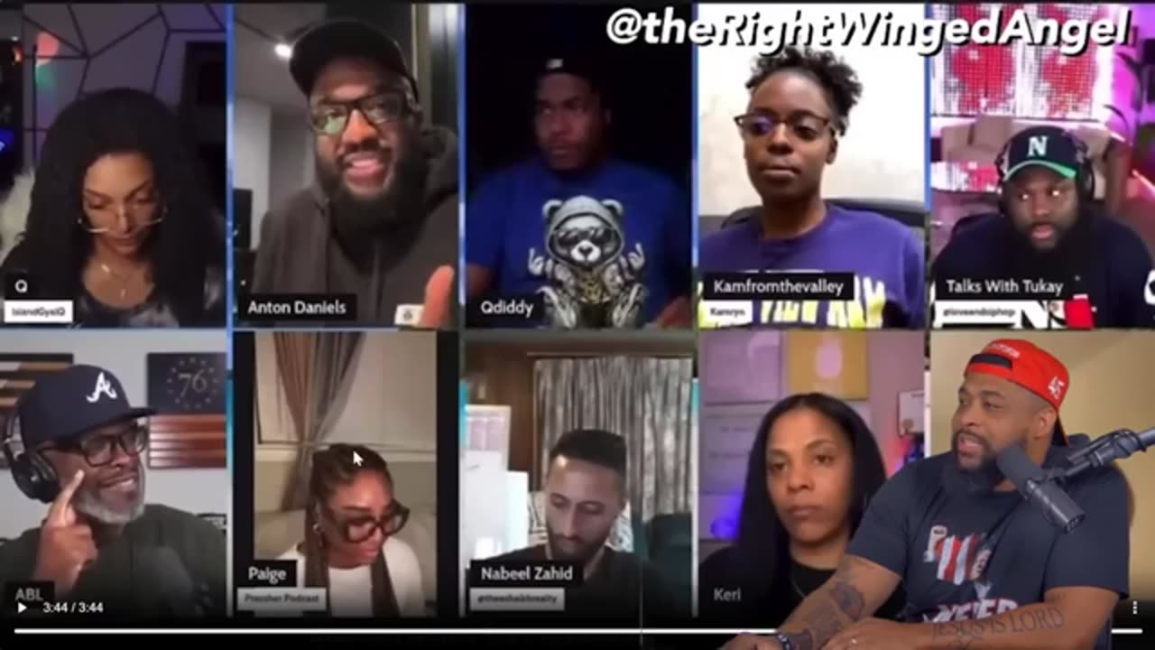 Anton Daniels SCHOOLS Black Woman on Voting For Kamala Because "She's BLACK"