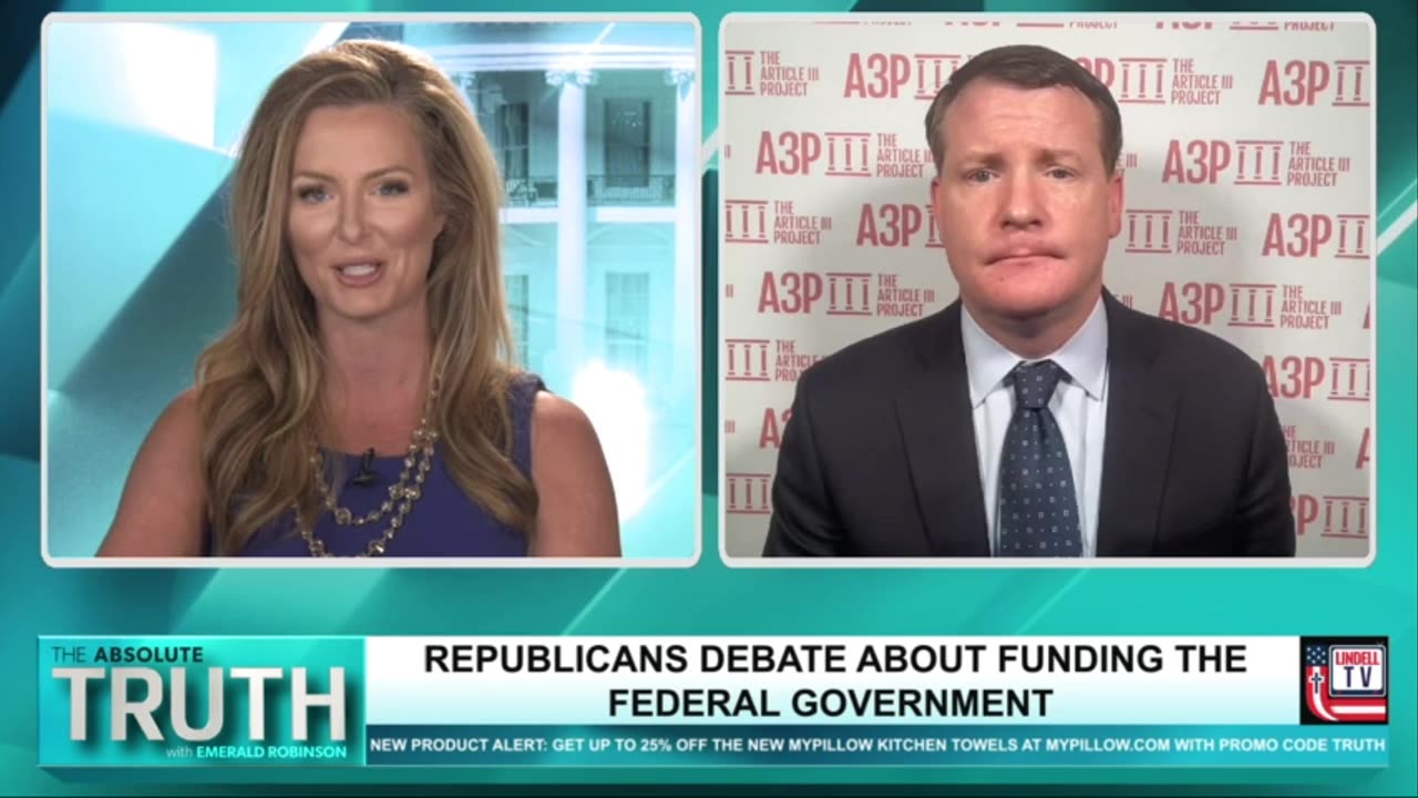 Mike Davis to Emerald Robinson: “This Is A Politicized And Weaponized Justice System”