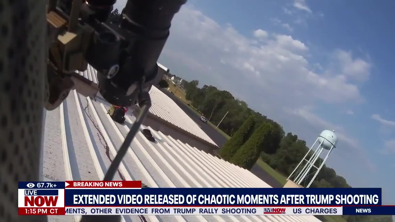 FULL VIDEO: extended bodycam footage of Trump rally shooter released |