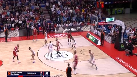 As Monaco 72-66 Olimpia Milano in the Euro league fixture