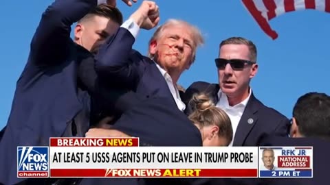 Secret Service agents placed on leave amid Trump shooting probe
