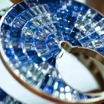 The Caviar Tourbillon Blue Camo