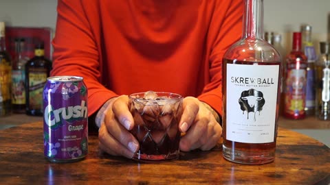 Skrewball Peanut Butter Whiskey & Crush Grape Soda