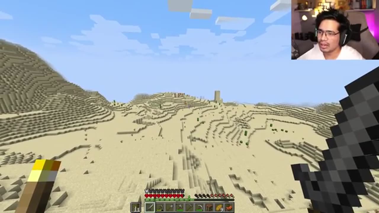 MINECRAFT 100 DAYS IN DESERT