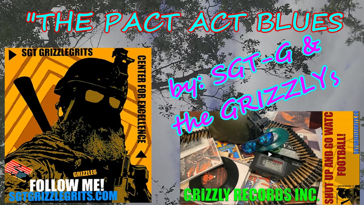 "THE PACT ACT BLUES" by SGT-G & the GRIZZLYs