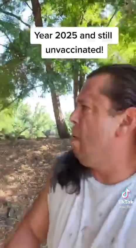 Year 2025 for unvaccinated people