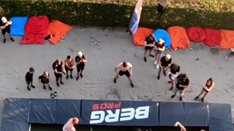 World record most flips on a thampoline