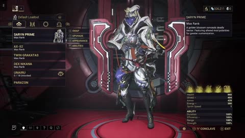 Cyraxx on YT. "WARFRAME 1999 DEMO". 10/16/2024. Boring trash.