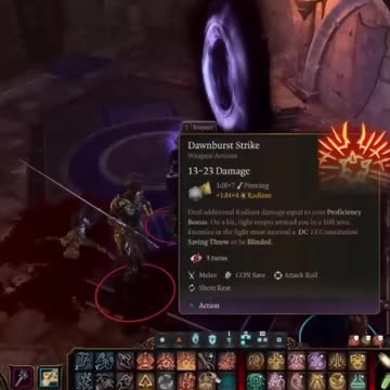 Pixel Meet Paladin - Baldur's Gate 3 SHORTS