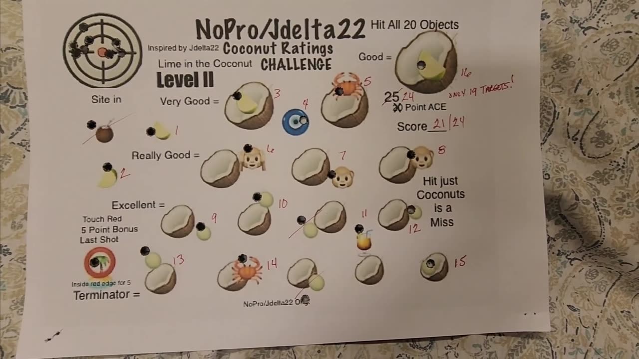 Night Challenge Level 2 NoPro/Jdelta Coconut Challenge!