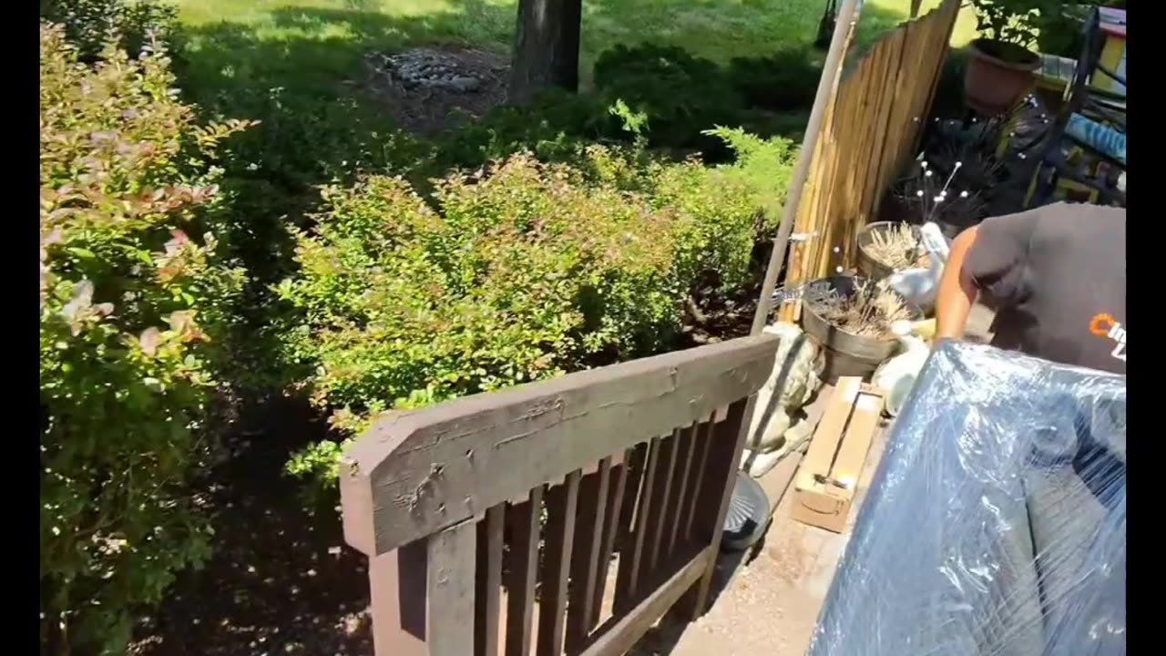 POV being the guy walking backwards up stairs