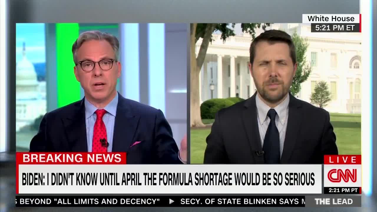 Biden Advisor: We Didn't Tell Biden About Baby Formula Shortage B/c He Wasn't A Relevant Official