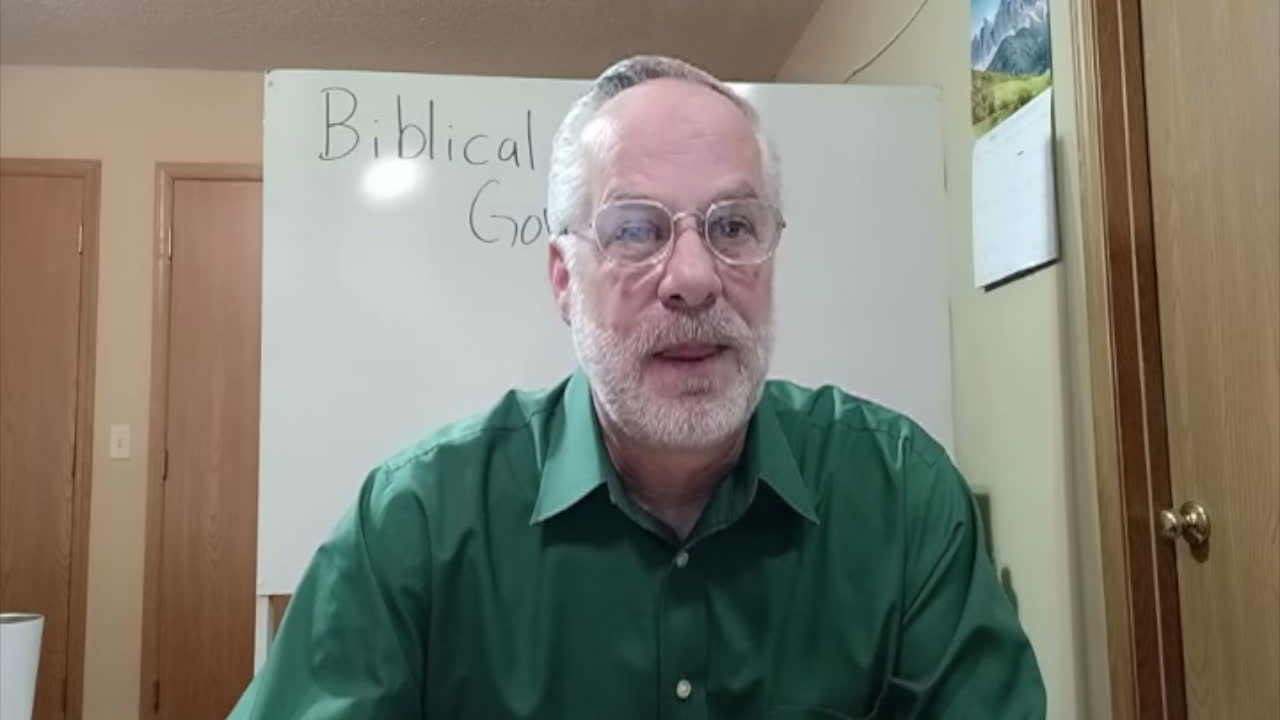 Biblical Civil Government pt. 2 - Civil Disobedience