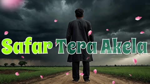 Safar Tera Akela | Musafir ka Safar | Hindi Melancholic Song | Musafir