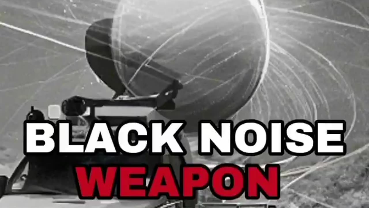 💥 Black Noise 💥 was invented to kill people through audio speakers.