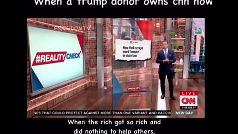 When a trump donor owns cnn now