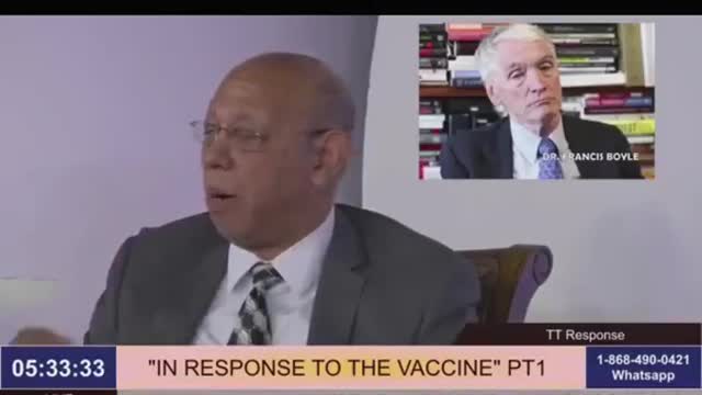 DR MICHAEL MCDOWELL TRINIDAD AND TOBAGO FACTS ON HOW THE BIOWEAPON WAS CREATED