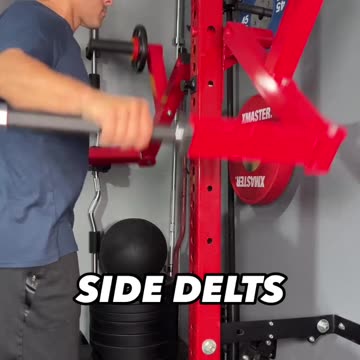 Mikolo Lateral Raise Machine Preview (Rack Attachment)