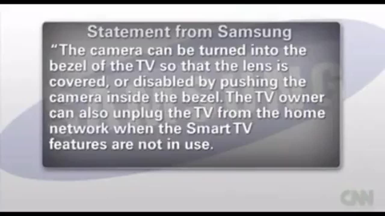 Your Smart TV's Camera Can Monitor You