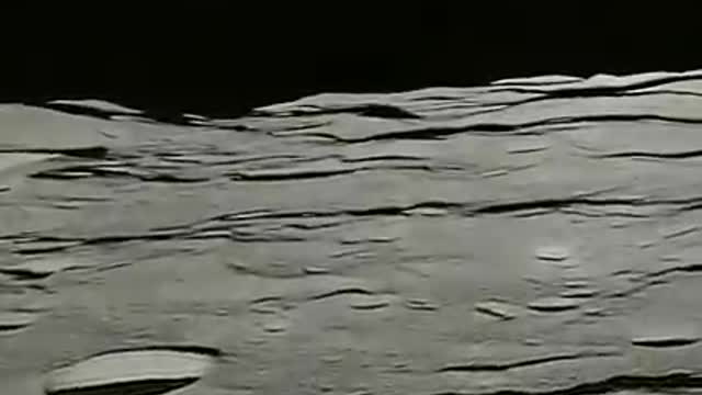 Satellite image of the moon
