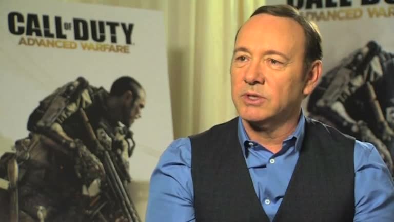 Kevin Spacey breaks into games with "Call of Duty"