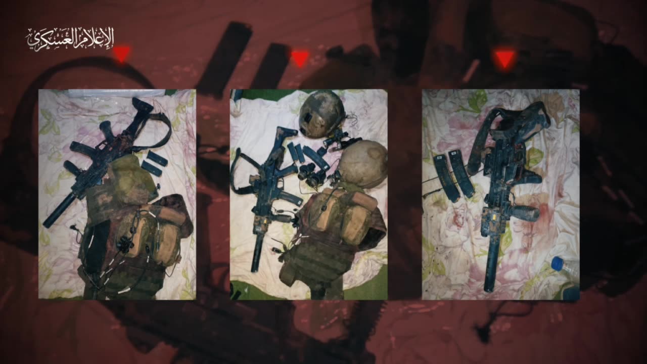 The Al-Qassam Brigades lure a Zionist force into one of the tunnels in the Jabalia camp