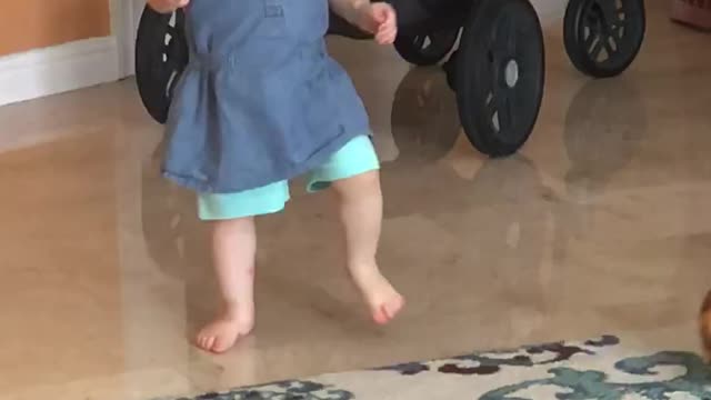 Running around and having some fun