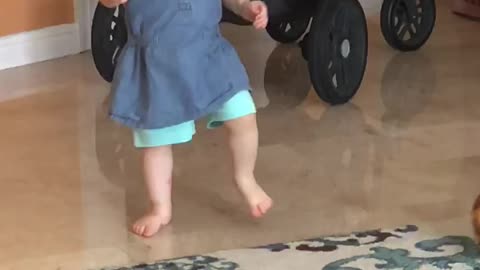 Running around and having some fun