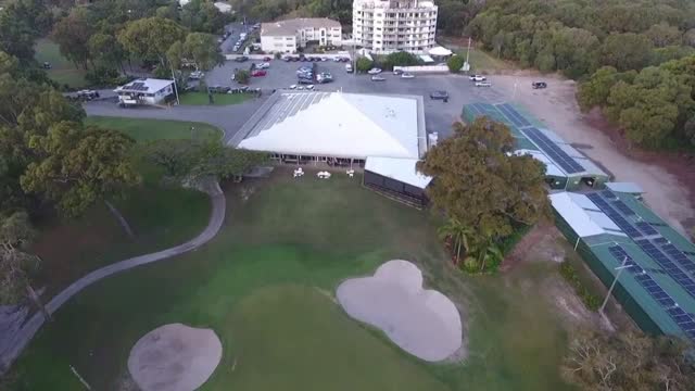 Bribie Golf Club -Woorim - Fly Over - Pi In The Sky