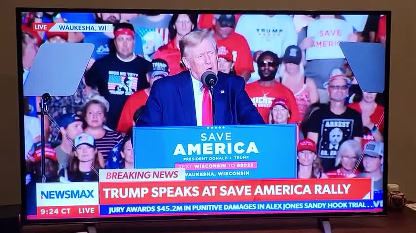 Trump Rally Waukesha, Wisconsin August 5, 2022 Public Education Comments Parents Rights