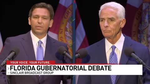 DeSantis SHREDS Lib Charlie Crist And The Crowd Loves It!