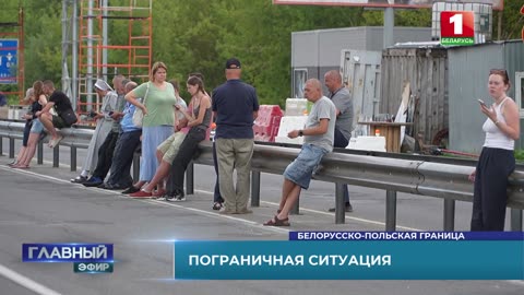 Granica białorusko-polska: kolejki i opóźnienia pojazdów