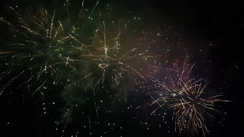 Amazing French fireworks