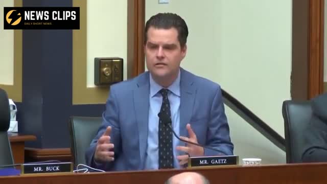 Rep Matt Gaetz 'Instead Of Targeting Donald Trump They Are..'