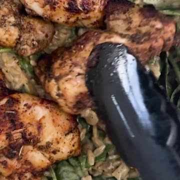 One Pot Chicken and Orzo