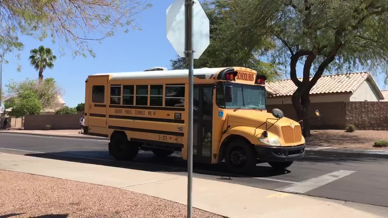 Bus S390 and S373 turning.