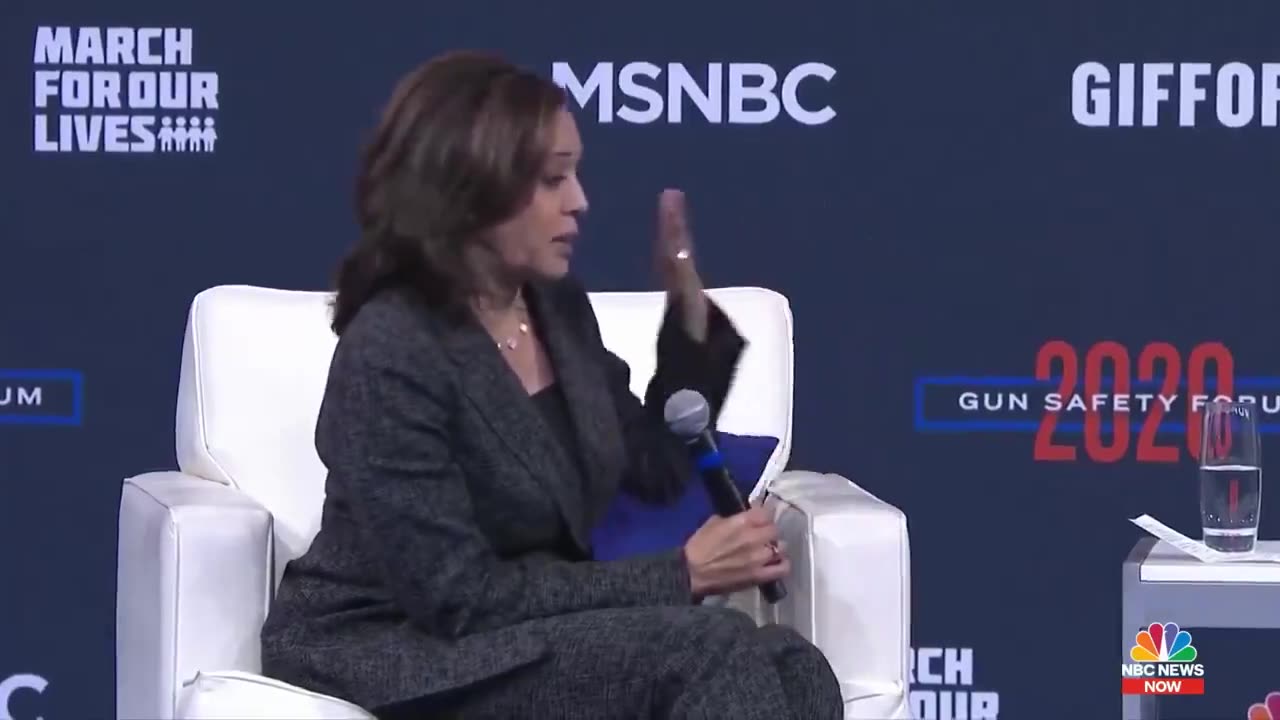 "I support a mandatory [gun] buyback program." 🔄🔫 — Kamala Harris