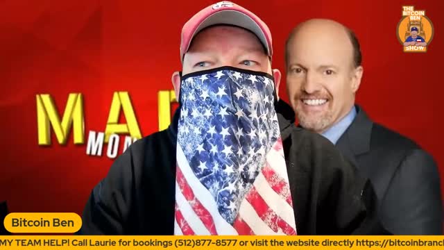 NEW 3PM CST SHOW!!!! JIM CRAMER GOES BIG ON BITCOIN!!! SAYS PUT 5_ INTO BITCOIN!!!