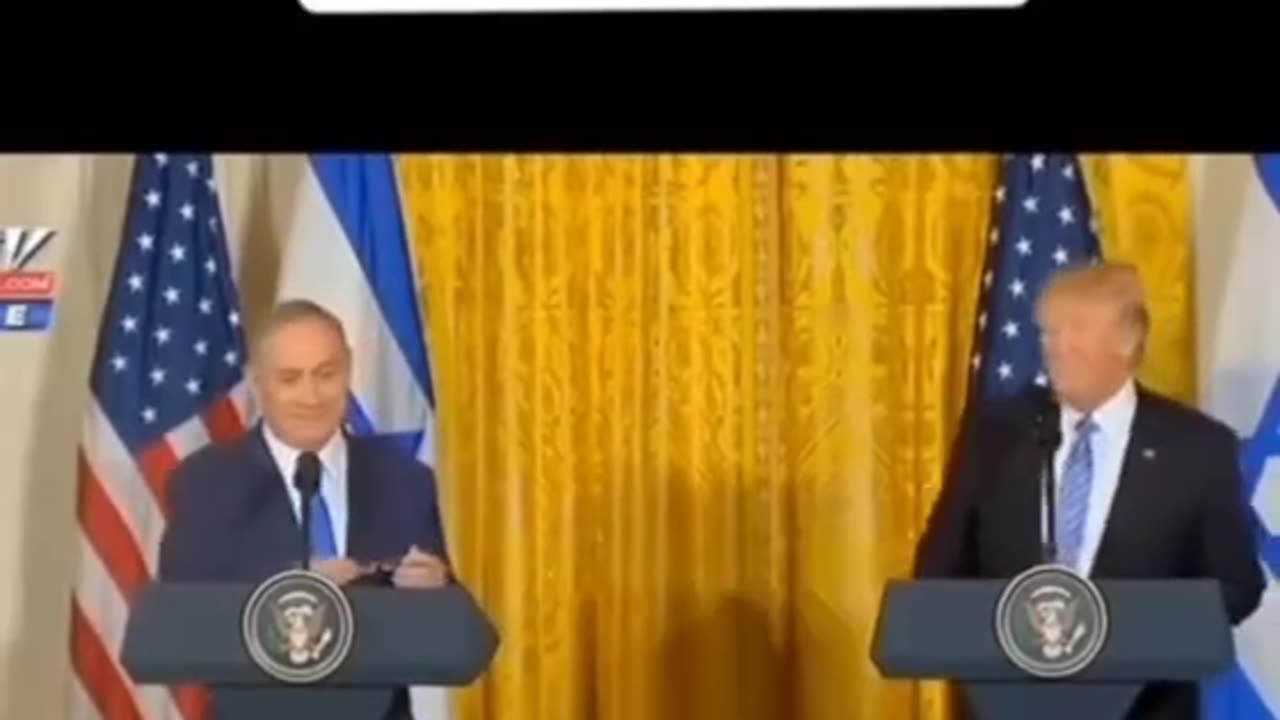 President Trump Calls Out Zionist Psychopath Nethanyahu