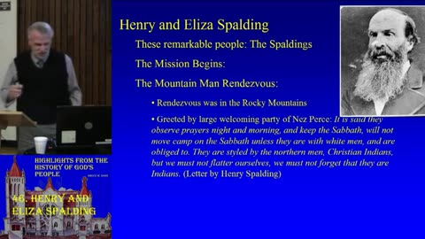 46. Henry and Eliza Spalding