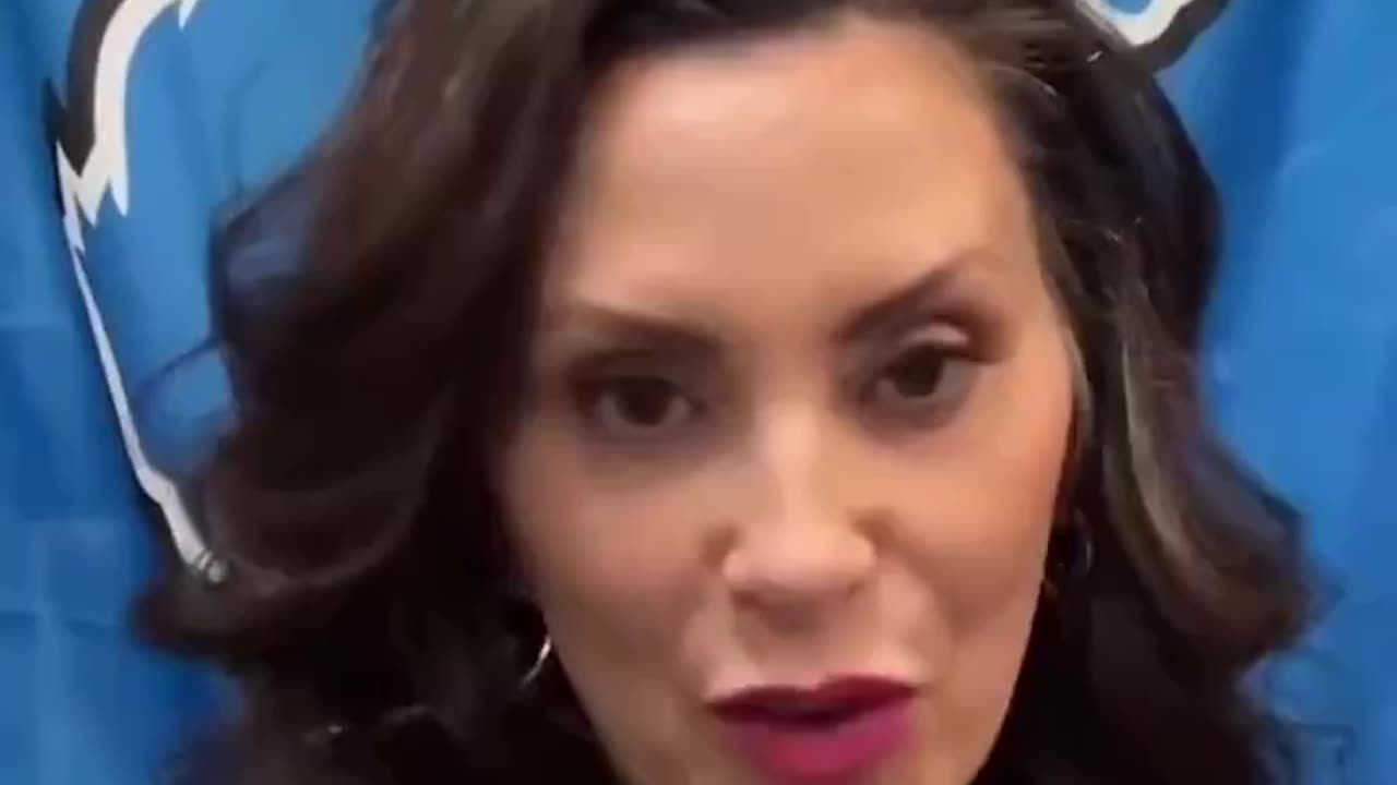 Michigan Governor & LUNATIC Gretchen Whitmer sends bizarre message to Trump