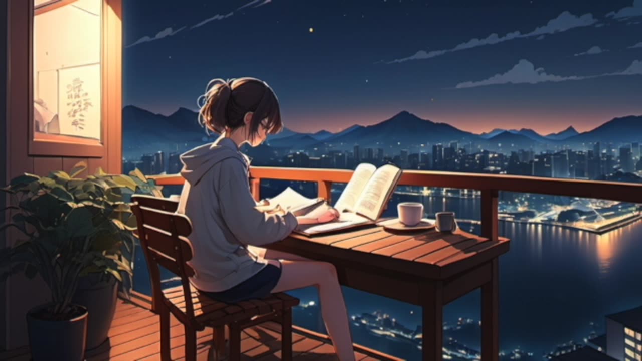 relaxing music late night chill lofi hip hop beats to study/relax/sleep to 🌙✨