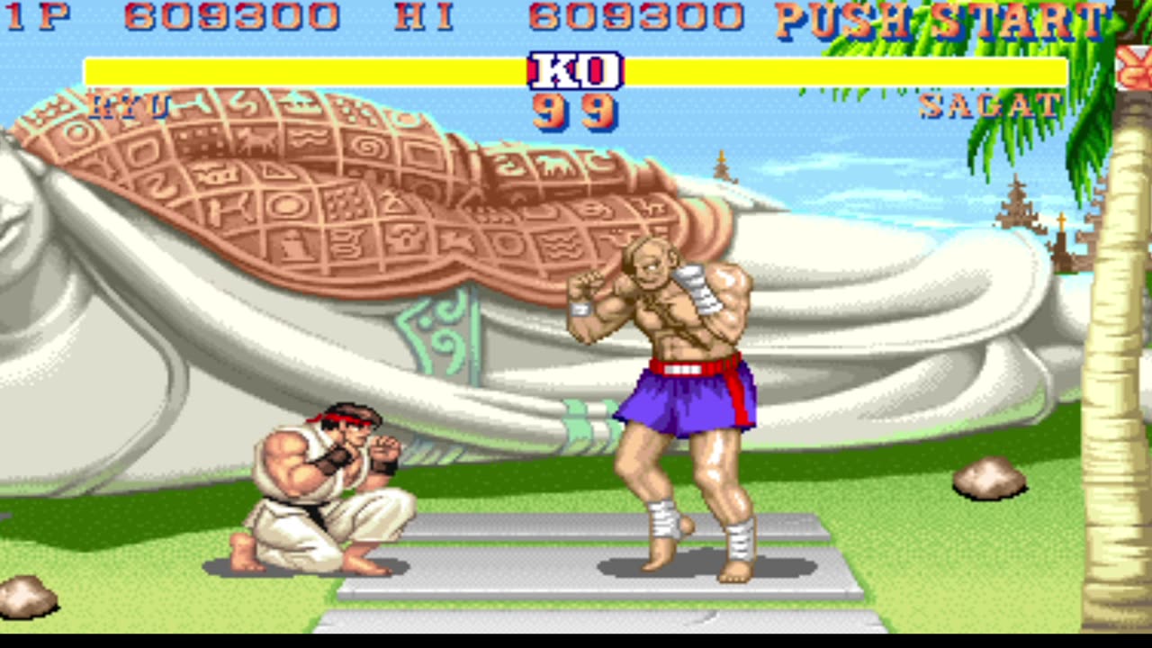 Ryu vs Sagat